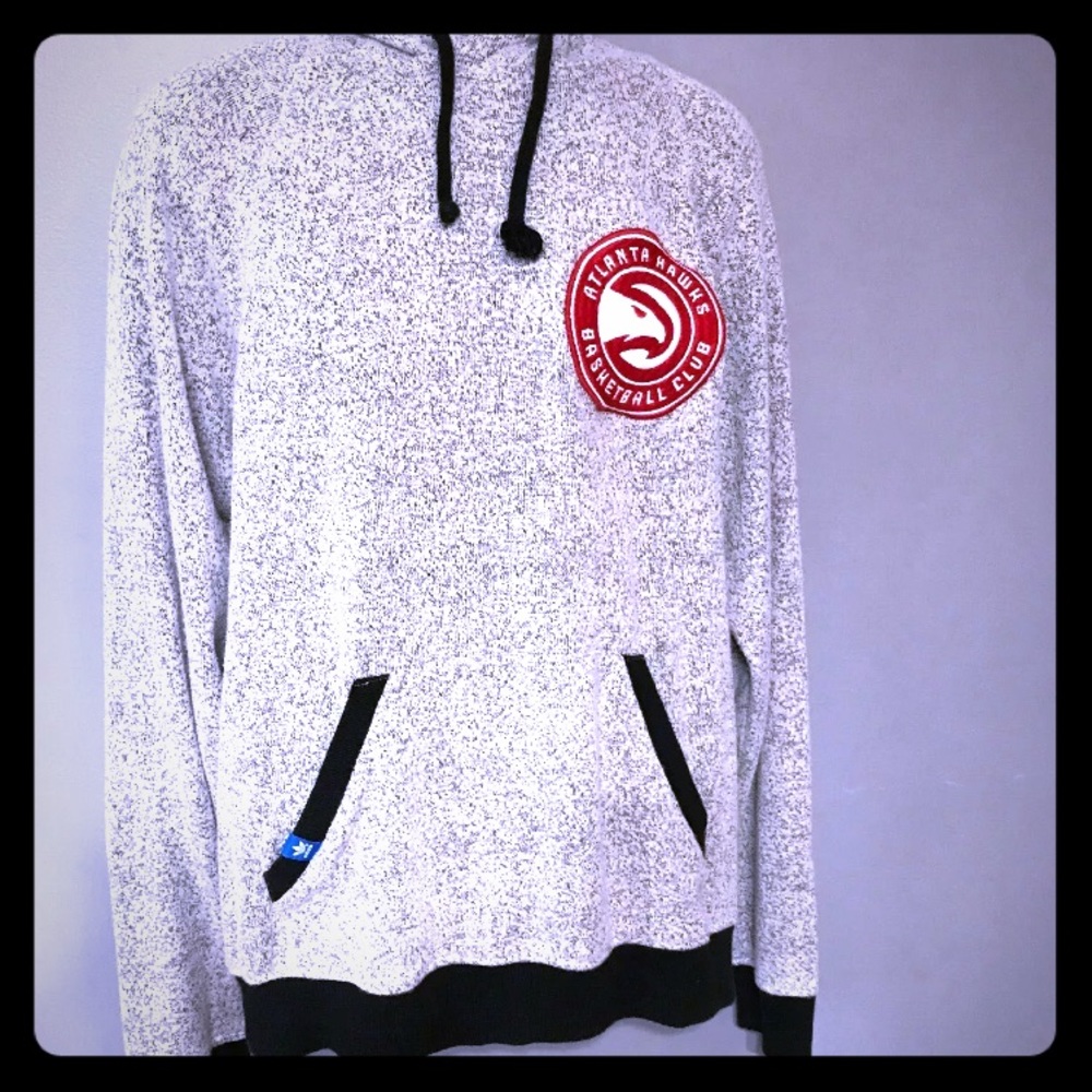 Adidas Originals Atlanta Hawks LARGE  Hoodie